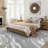 Galaxy Series Abrstract Black/Gray/Ivory/Beige Area Rug-154206234