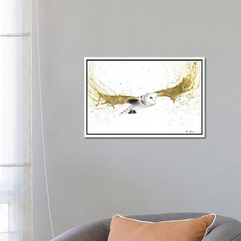 Night Adventurer by Ashvin Harrison - Print on Canvas, White Framed, 66.04 cm H x 45.72 cm W
