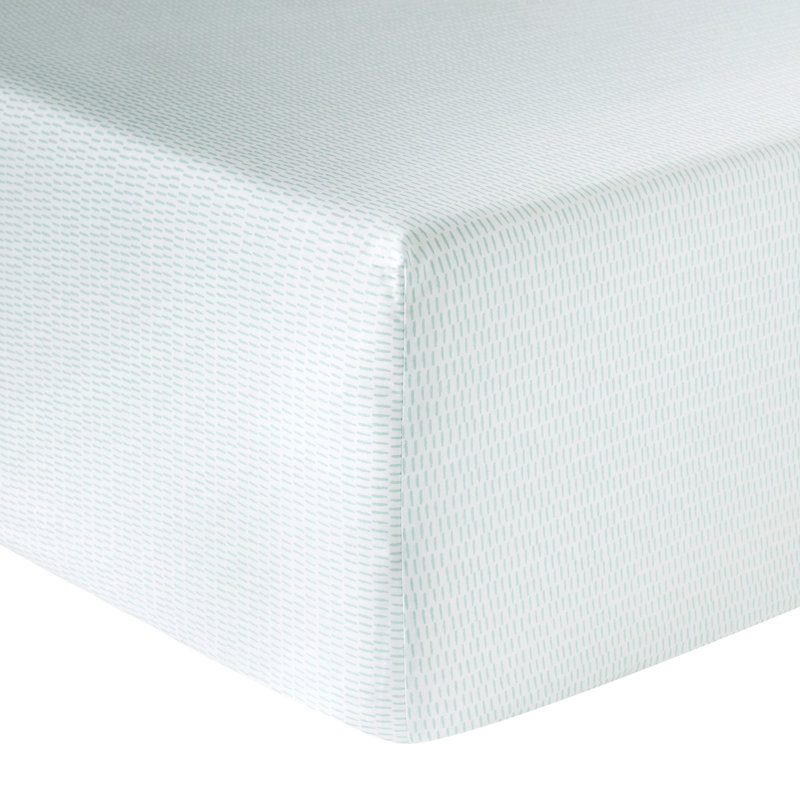 Enchantement Percale Fitted Sheet, Queen Fitted Sheet