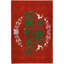 Tapis à couronne de Noël Premium à poils longs lavable à la machine ADS217-1515120470