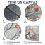 Rose et gris, hivers, Grace Dogwood I - reproduction d'art mural cornouiller-826255669-826255823