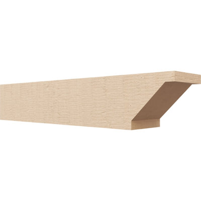 Burlington Woodgrain TimberThane Ra partier queue, brun clair apprêté