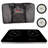 True Induction TI-2C Portable 23 inch Black Ceramic-Glass Induction Cooktop 1750W UL1026 Cert.