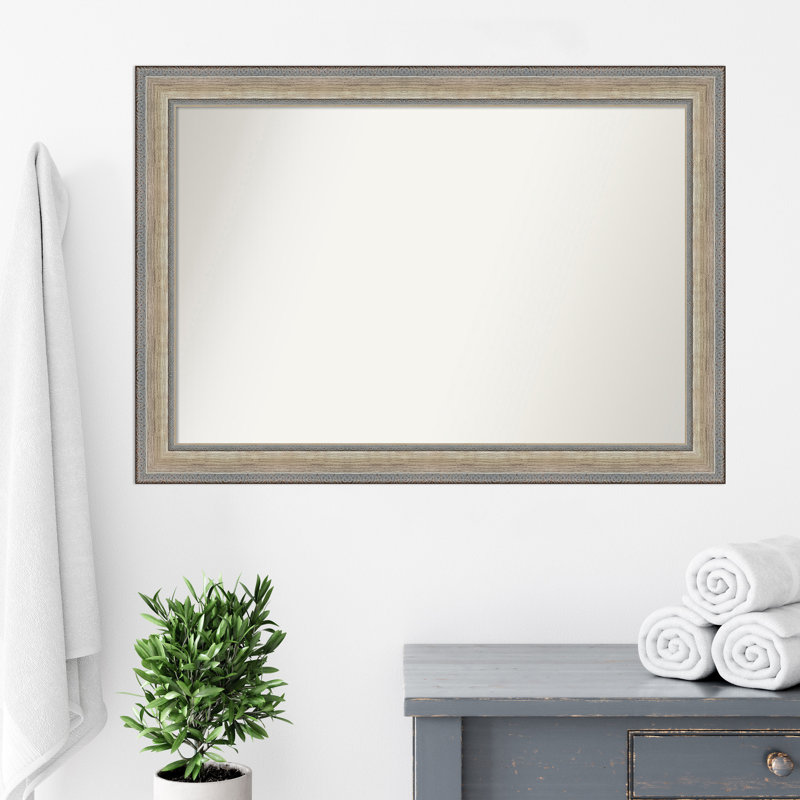 Miroir mural Carlianne, Rectangle, 29,25 po x 41,25 po