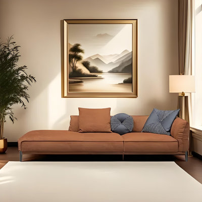 Chaise longue de loisirs moderne et simple