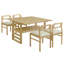 Modern 5-Piece 47.2'  Wood Square Dining Table Set With Two 11.8-Inch Drop Leaves, Compact Storage Shelf Kitchen Table Set With Upholstered Chairs For 4 People, Extendable