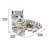 Animals Weather Resistant Water Resistant UV Resistant Polyresin Garden Statue