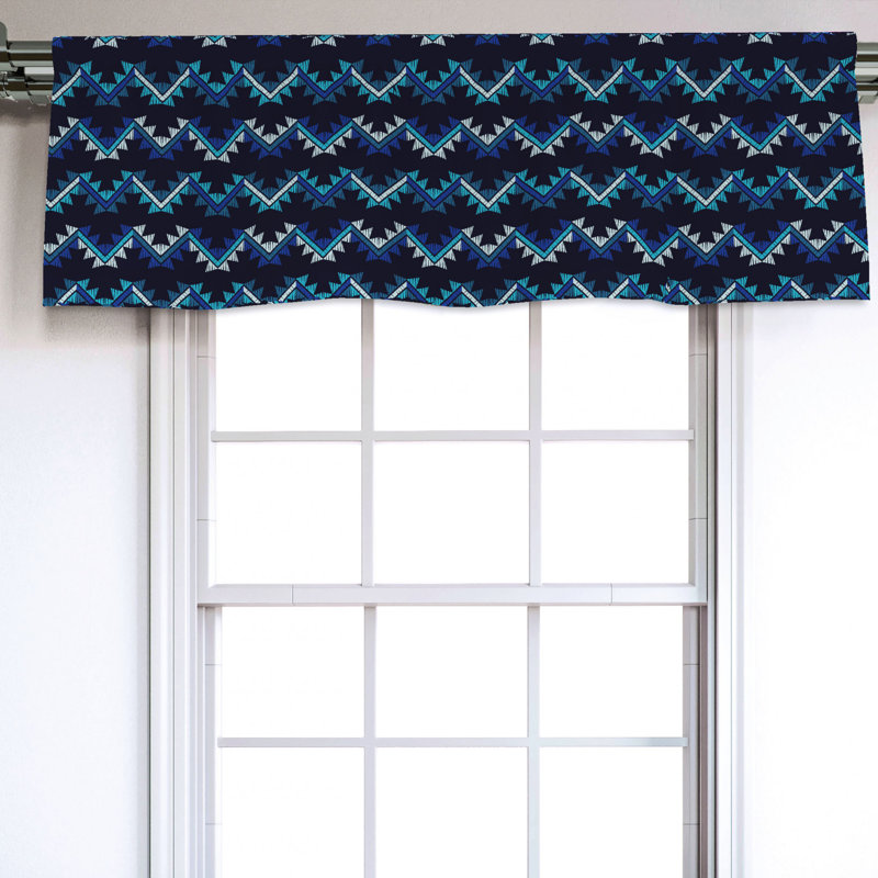 Sateen Ruffled Window Valance