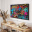 Abstract Graffiti Canvas Print-100690373