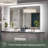 Sirard Frameless LED Lighted Bathroom Vanity Mirror Dimmable Anti Fog Wall Mirror-1666228292