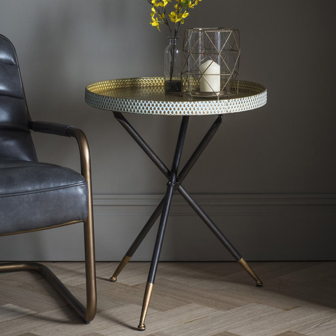 Jaydon Tripod Tray Table 60cm x 50cm x50cm