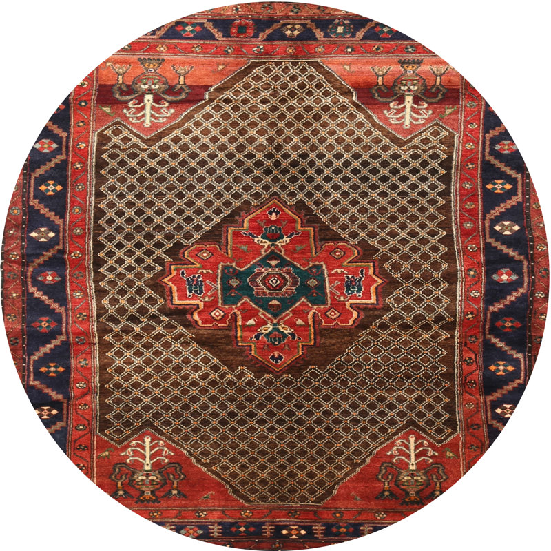 Casslyn Oriental Indoor Rug, Round 3'