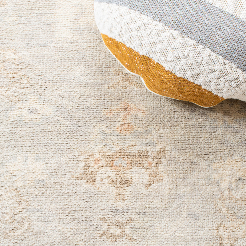 Samarkand 106 Area Rug In Ivory / Silver, Rectangle 10' x 14'