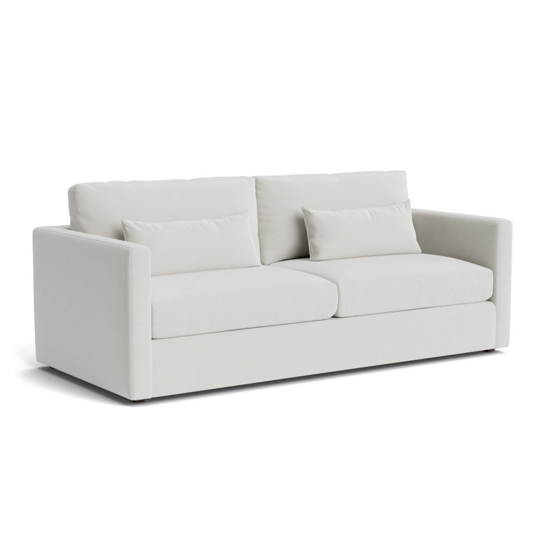 Haywood 90 Sofa, Performance Velvet - Silver