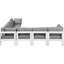 Canapé modulaire d'extérieur de 120 po avec coussins Berendina-61209838-61189492