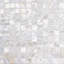 Carreau de mosaïque murale en coquillage 1 "x 1" Noburi-36948581