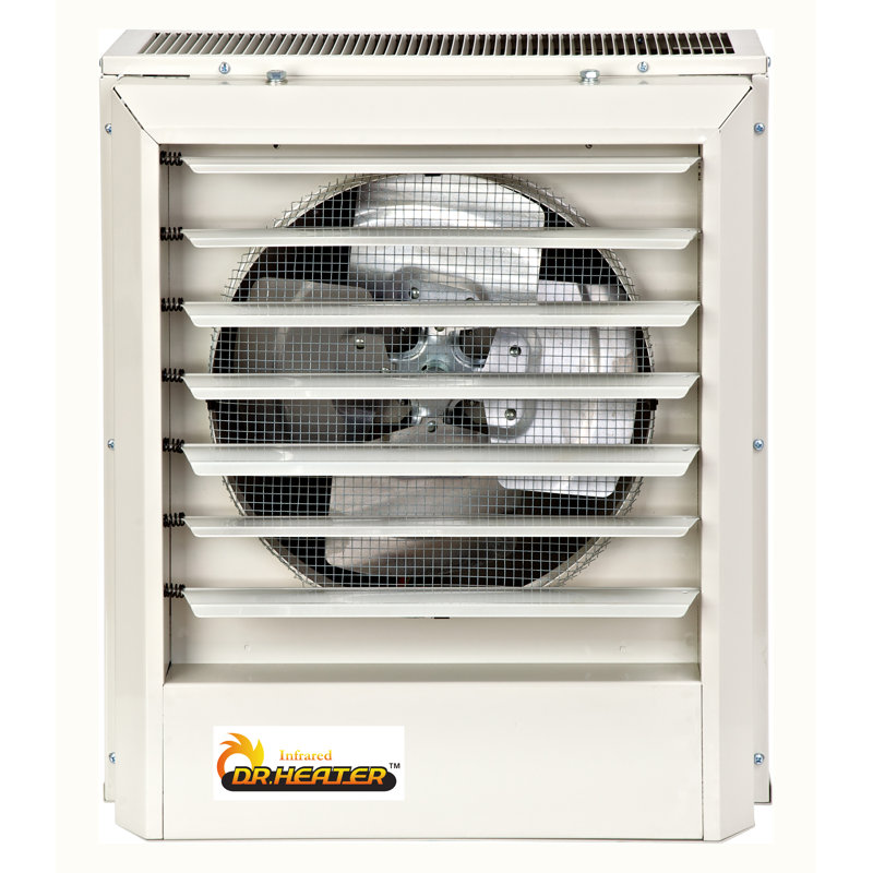 Chaufferette électrique à air pulsé montée au mur 25 600 BTU