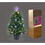 61cm H Lighted Artificial Christmas Tree