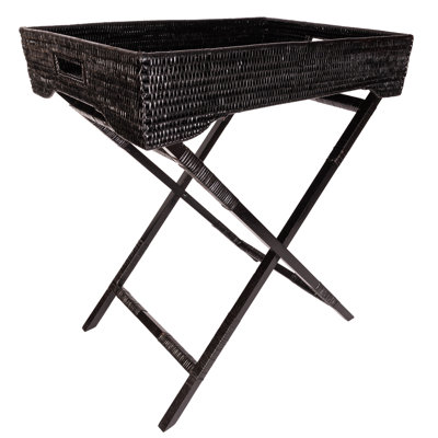 Artifacts Rattan Tray Top End Table