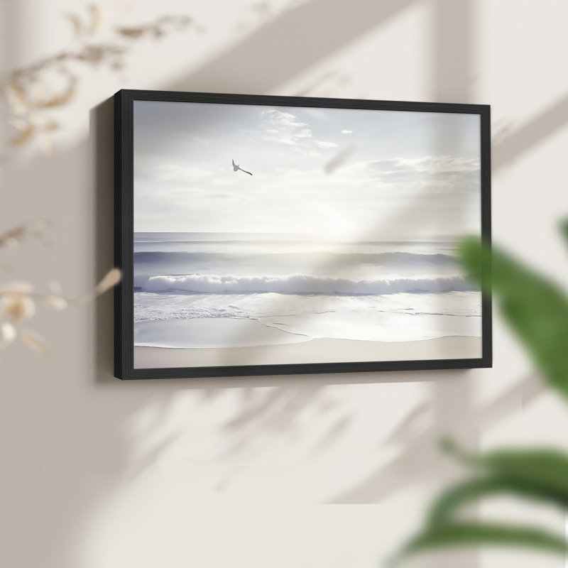 Nautical Series-LXXIII -Framed Print - Restickable, H 22 po x l 28 po, Noir