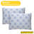 Minions Decorative Bed Pillows Set of 2, Knit Cover Pillows with Iconic Minion Design, Soft Polyester Fill, 20" x 26"
