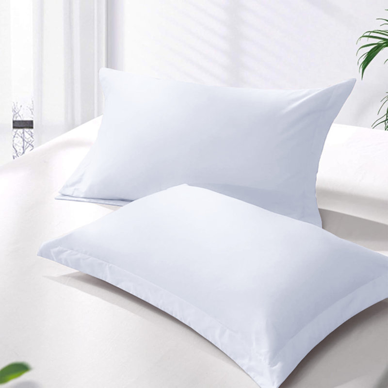 300TC Microfiber Duvet Cover Set – Reversible Luxury 3-Piece, Single Duvet Cover + 1 Standard Pillowcase, White