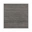 24 po Aly Table de bout carrée en bois gris clair avec base en croix