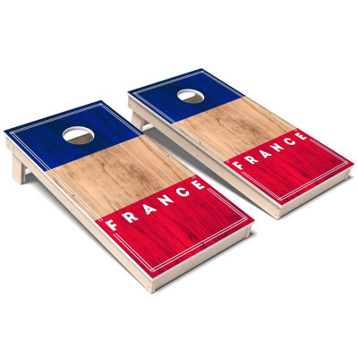 Ensemble de planches de cornhole composites toutes saisons International Flag 2.0 France