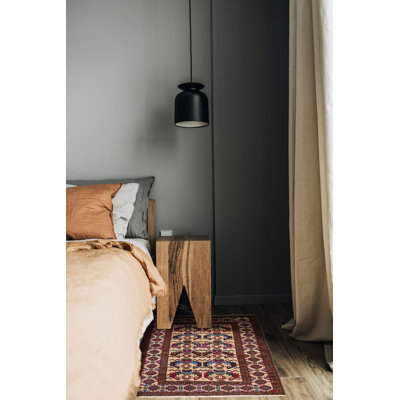 Teimani Tan Rug 3'1" x 4'8"