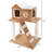  PETMAKER 35in Cat Tree with House, Brown