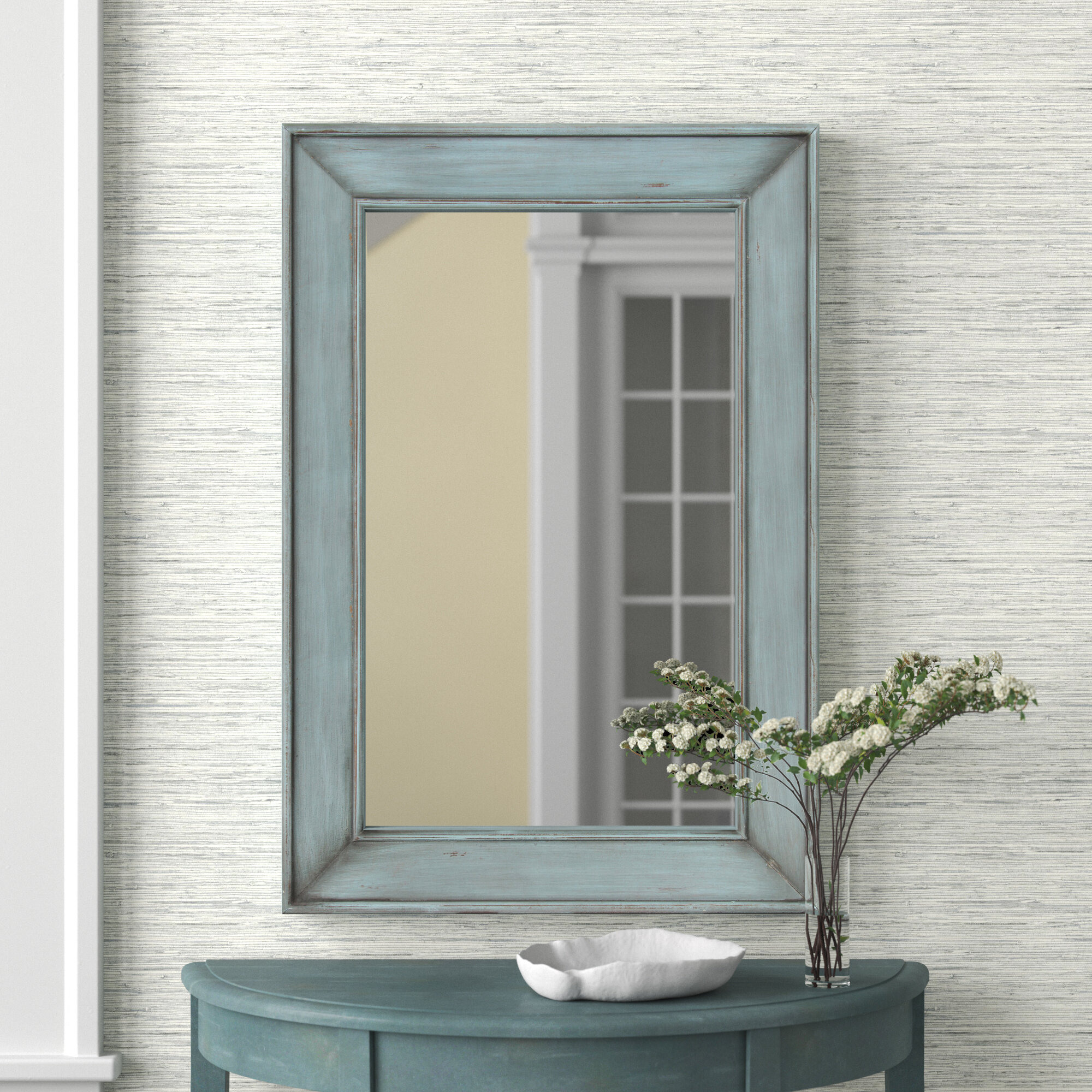 Beachcrest Home Meier Coastal/Rustic Accent Mirror & Reviews | Wayfair