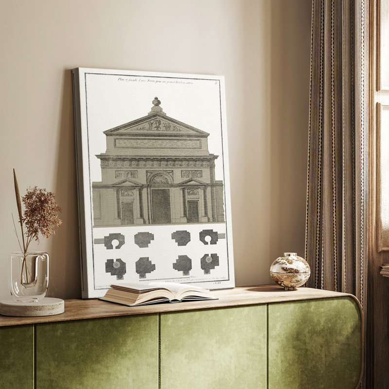 Bâtiments et façades II - galerie Cavas sur mesure, H 18 po x l 12 po