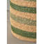 Seagrass Natural Stripe Round Basket-110455276