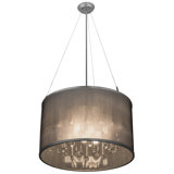 Greenbriar Oak 9 - Light Chandelier