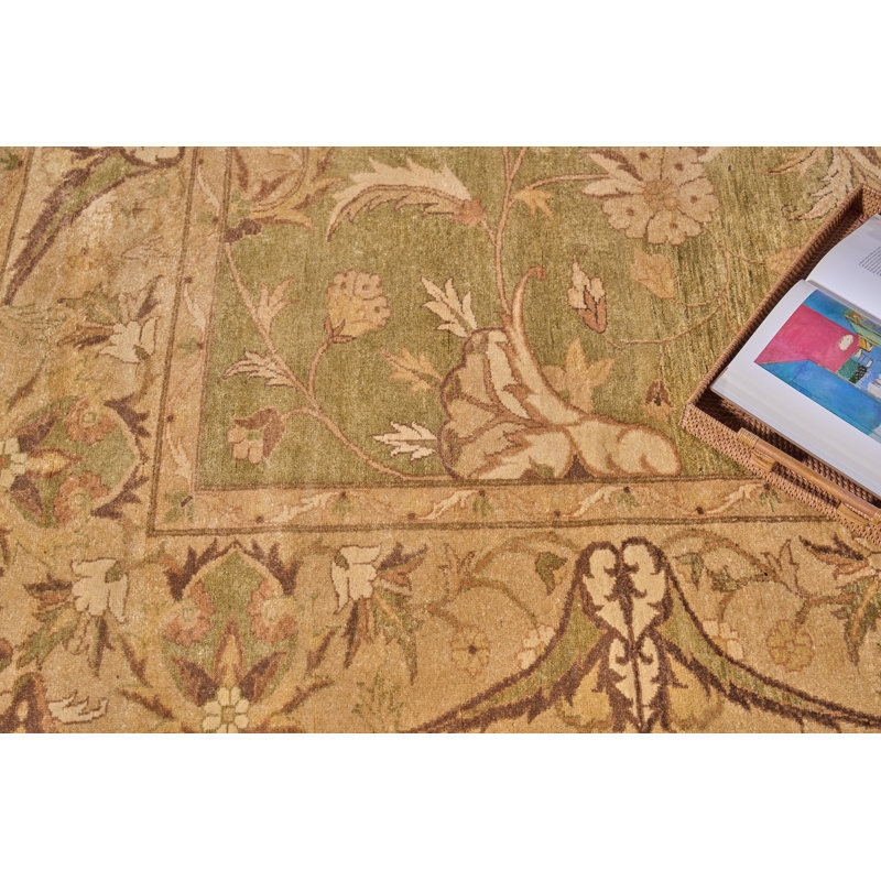 One-of-a-Kind 12'4" X 17'7" Hand Knotted Area Rug