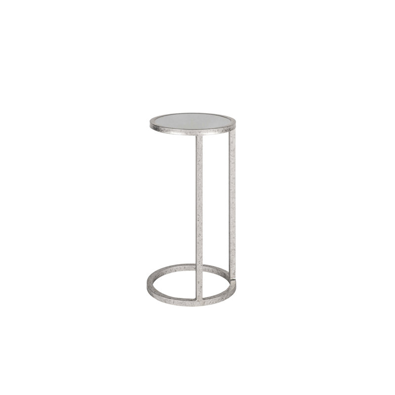Table de bout Vegas C Table, Argent royal
