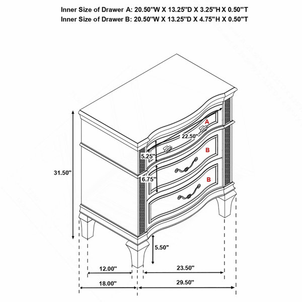 Dimensions du produit