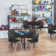 Kee Square Breakroom Table and 12" Chair Set