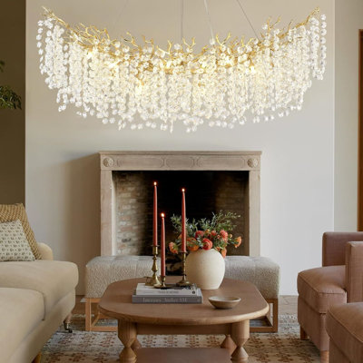 Lustre moderne en cristal K9