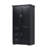 Tall And Wide Storage Cabinet With Doors For Bathroom/Office, Three Drawers, Black, Maximizing Organization And Space Efficiency