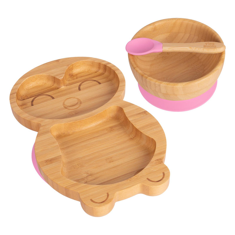 Dinnerware Set 5 Piece, Pink