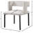 Caleb Velvet Arm Chair-247989078-247989077