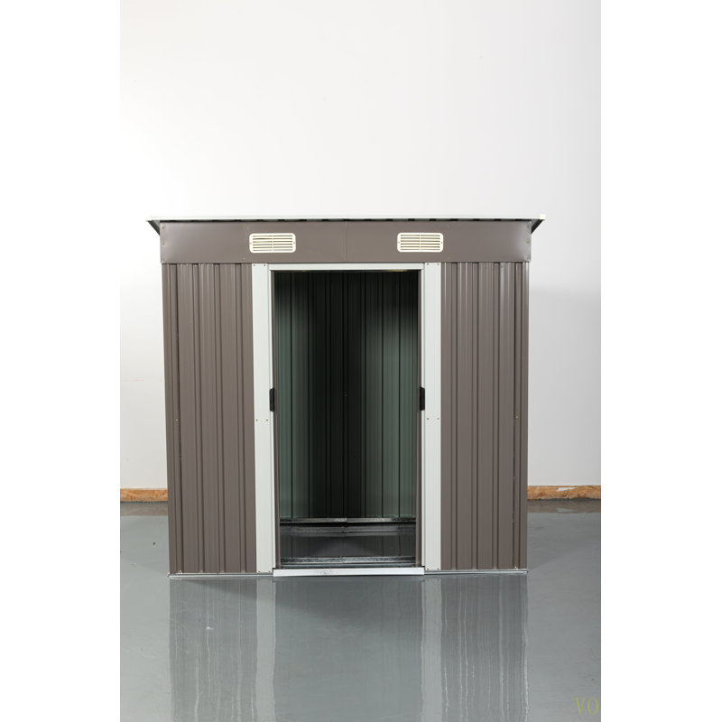 6Ft X 4Ft Outdoor Metal Storage Shed