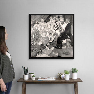 Murder Mystery, art mural sur toile