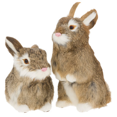 Rabbit - 6-9 Inches , Set Of 2