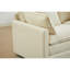 Chenille blanche 2, style moderne en forme de L, pour salon, chambre à coucher, chenille et confortable