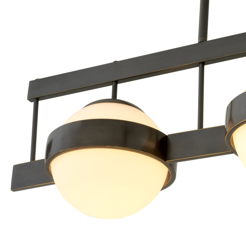 Biba 4 - Light Chandelier, Bronze