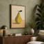 Geometric Pear Mid-Century - Wrapped Canvas-713082874-713082876