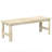 Backless Slatted Bench-129138631