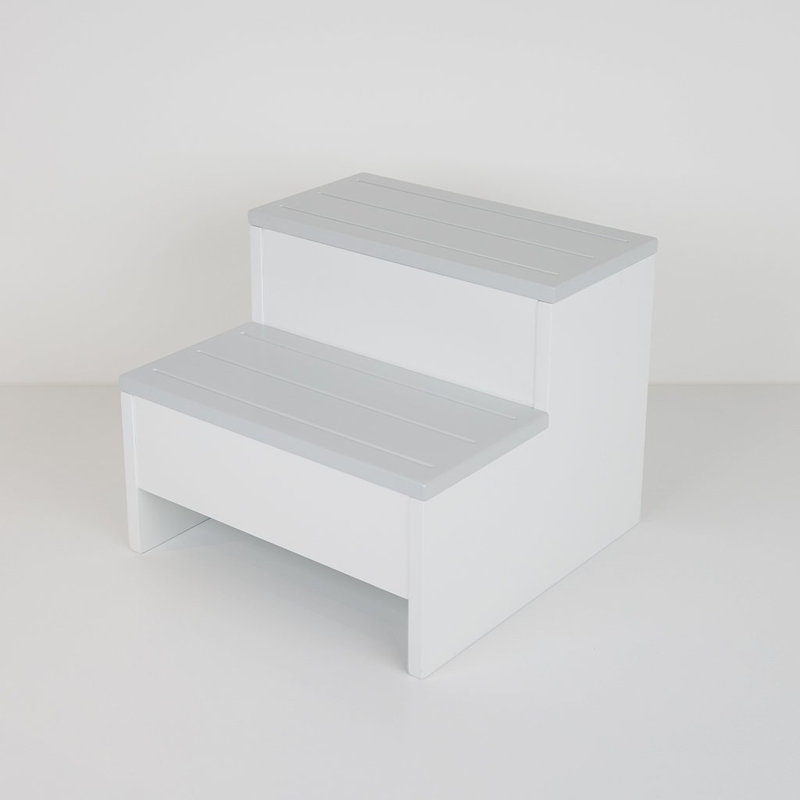 White 2 - Step Stool